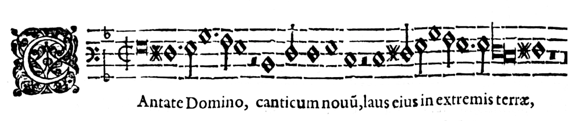 Antate Domino